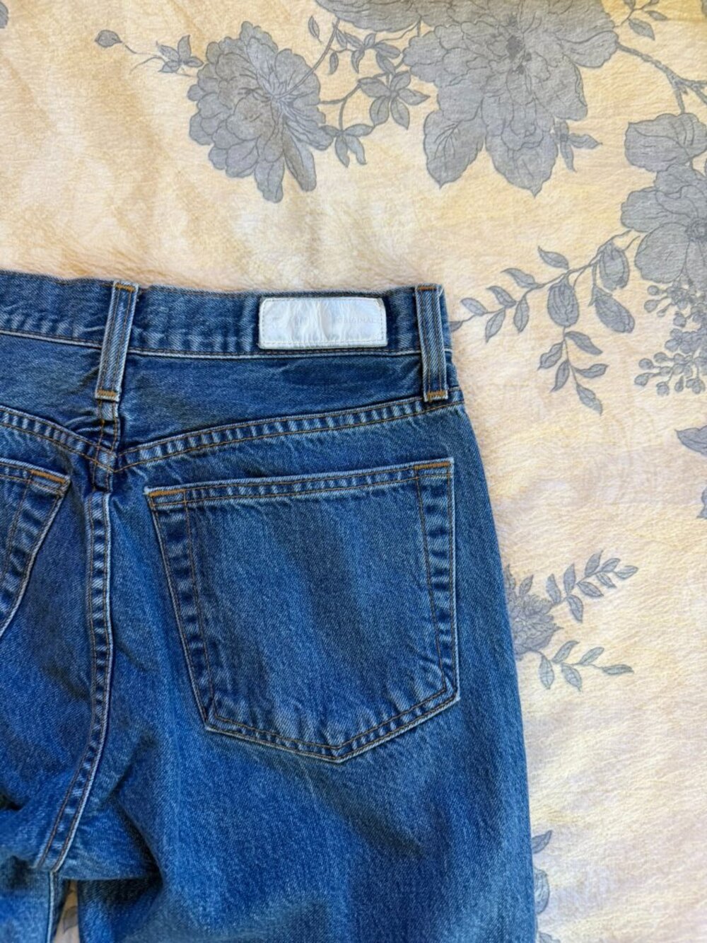 RE/DONE Originals High-Rise Cropped Jeans – Size 27 - Picture 7 of 8